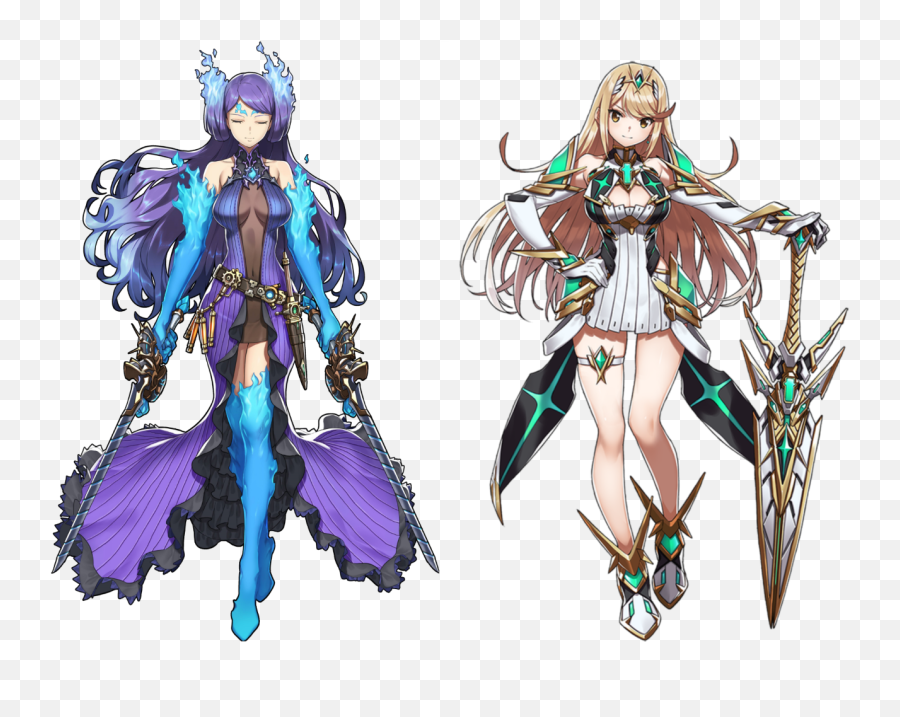 An Enduring Rivalry Xenoblade Chronicles 2 - Fiction And Xenoblade 2 Female Characters Emoji,Hmph Emoji