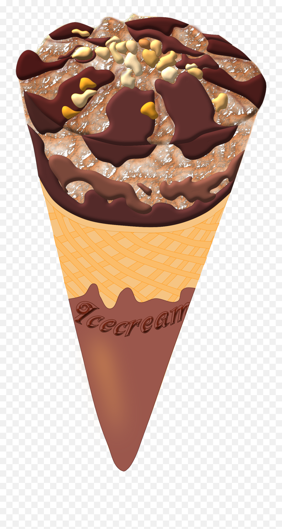 Corn Clipart Chocolate Corn Chocolate Transparent Free For - Ice Cream Cone Images Hd Emoji,Chocolate Ice Cream Emoji