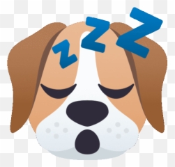 Sleeping Dog Gif - Soft Emoji,Sleep Tight Emoji