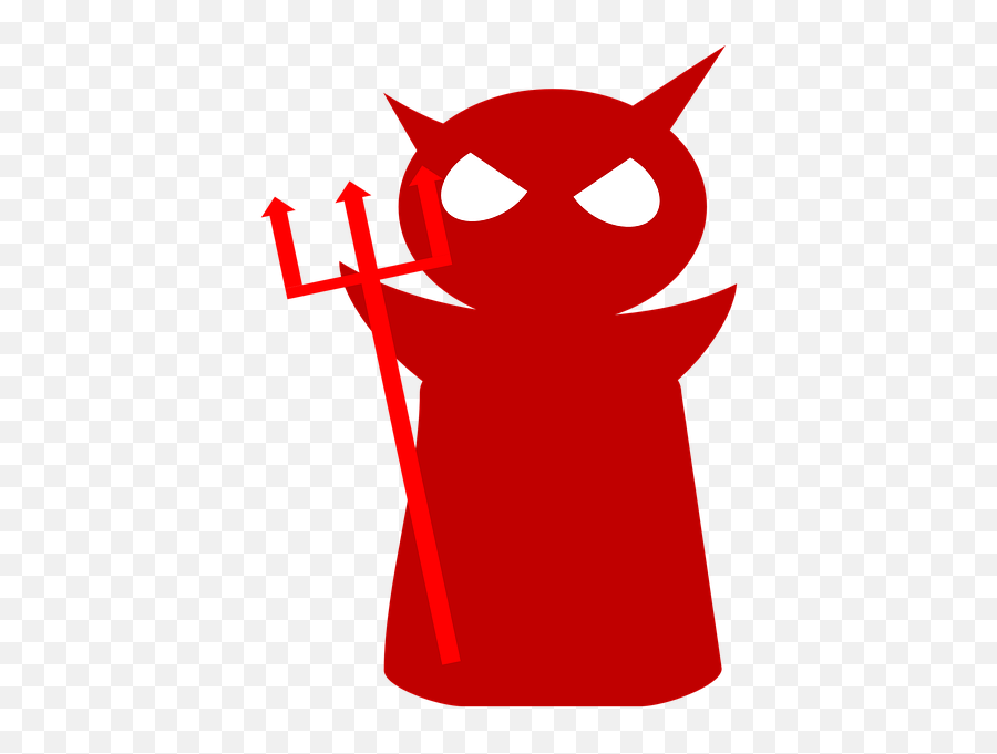 Evil Emoji - Demon Clip Art Png Download Original Size,Evil Emoji