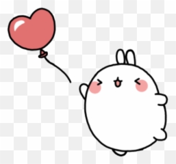 Molang - Transparent Cute Love Png Emoji,Molang Emoji