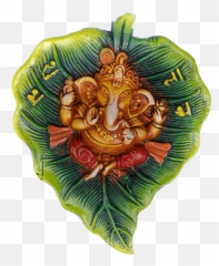 Ganesh Leaf Wall Hanging - Sketch Emoji,Hanging Man Emoji