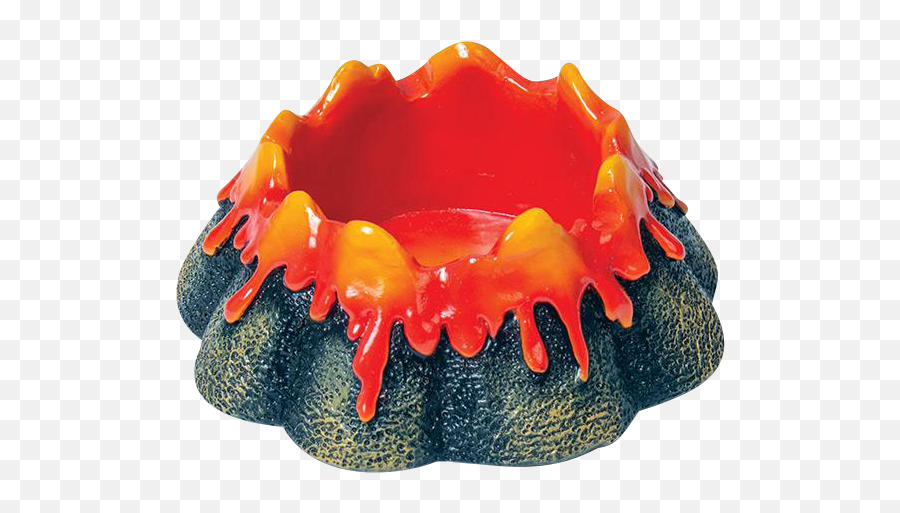 Volcano Ashtray - Thermoplastic Emoji,Big Boi Emoji