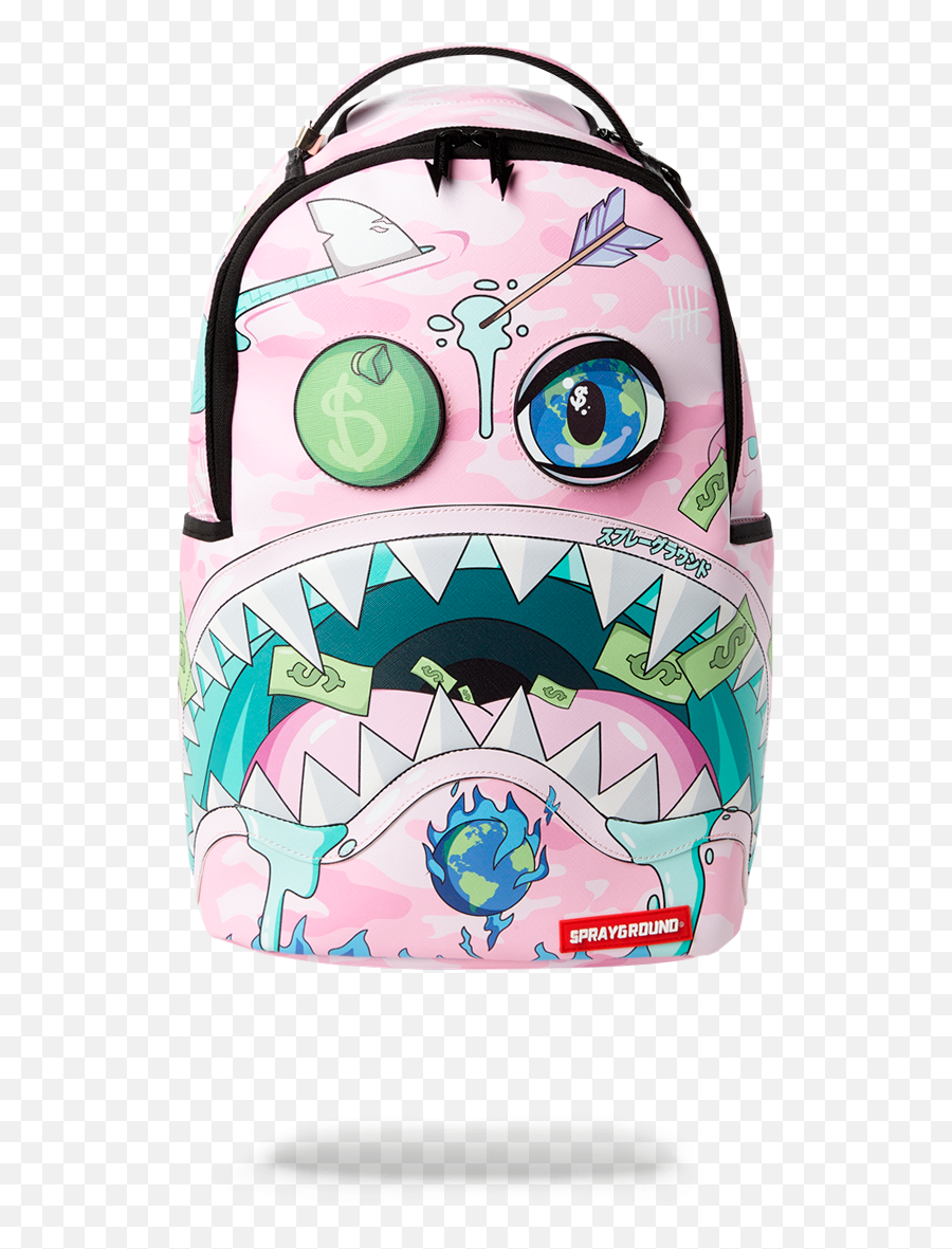Dbd Land Backpack - Sprayground Dbd Land Backpack Emoji,Cute Emoji Backpacks