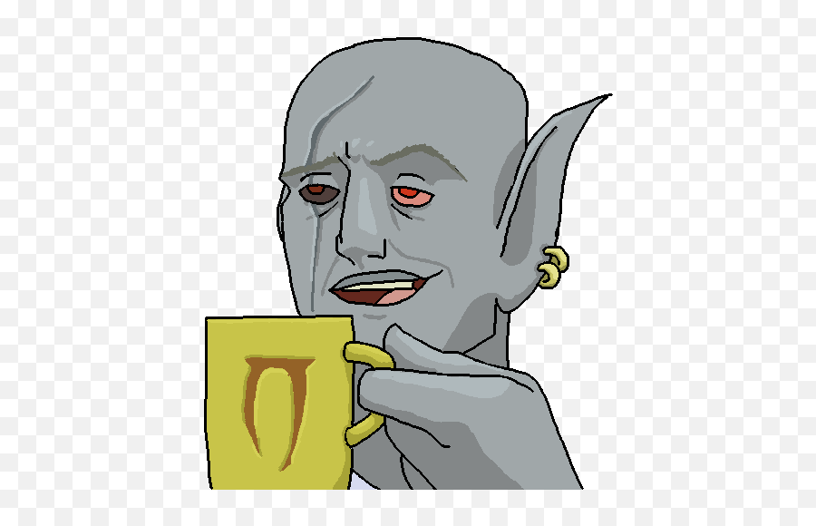 Dean Mccoppin Mug - Elder Scrolls Meme Face Emoji,Manly Man Memes Emotions