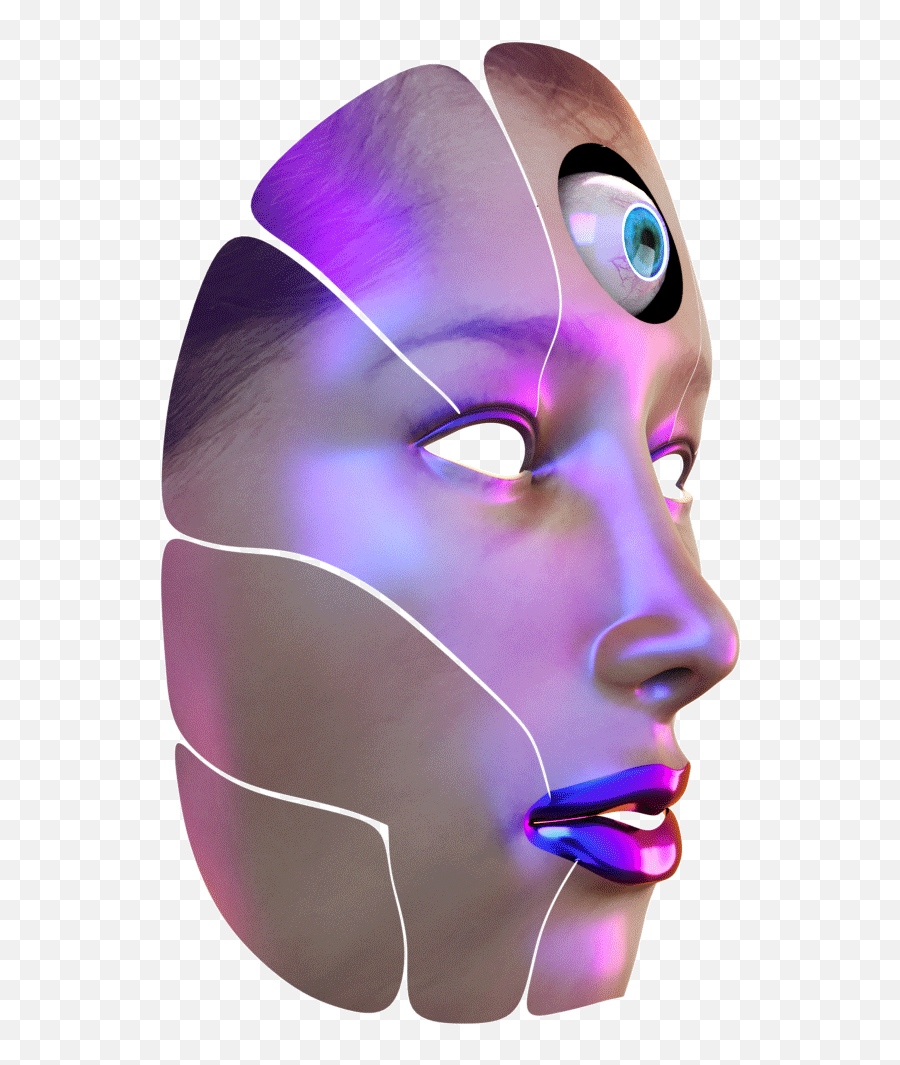 Premiere Jeremy Mckeehenu0027s Vision Of A Transhuman Future - Dot Emoji,Animatronic Emotion