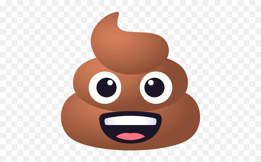 Emoji Smiling Pile Of Poop Wprock - Emoji Caca,Thinking Face Emoji Transparent