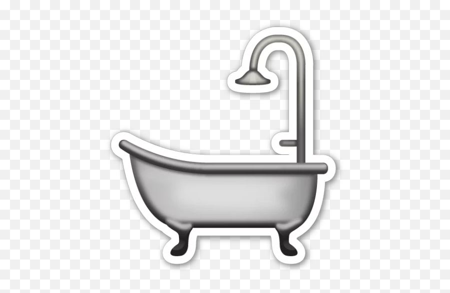 Stencil Font Emoji Aesthetic Stickers - Whatsapp Emoji Banheira Png,Emoji Bathroom Accessories