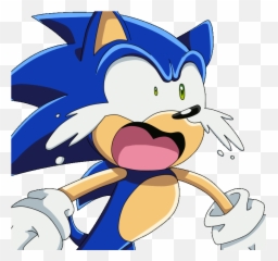 2016 - Sonic Scared Gif Emoji,Sonic X Emotions