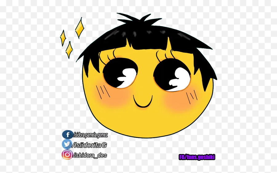 Feliz Cumpleaños Goshiki Whatsapp Stickers - Stickers Cloud Happy Emoji,Emoticon Feliz