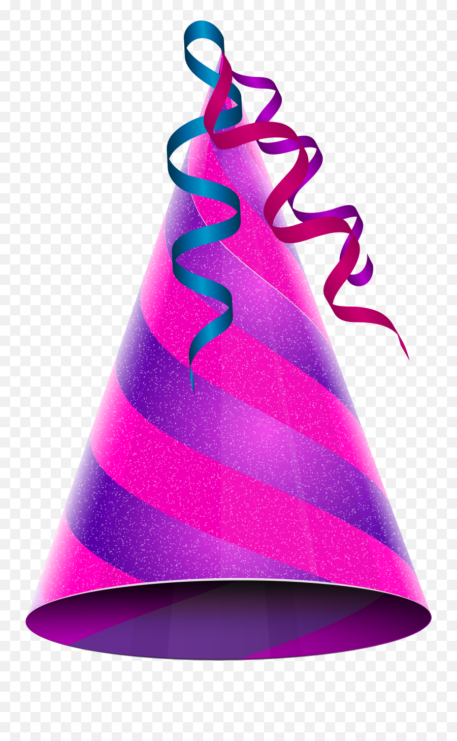 Party Birthday Hat Png - Purple Pink Party Hat Emoji,Free Dunce Cap Emoticon