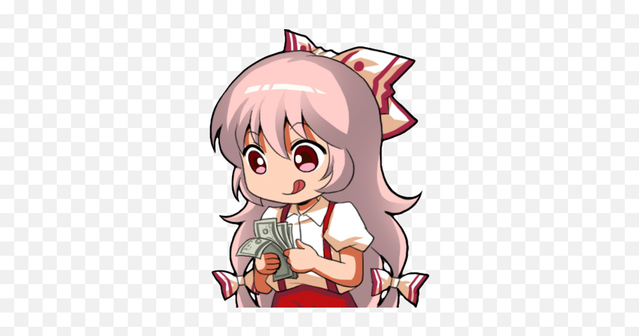 Anime Girl Emoji Png - Anime Girl Emoji,Anime Emojis For Discord