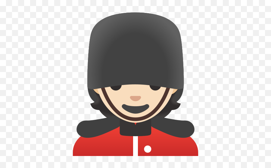 English Guard With Light Skin Tone - English Man Emoji,Light Skin Emojis