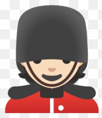 English Guard With Light Skin Tone - English Man Emoji,Light Skin Emojis