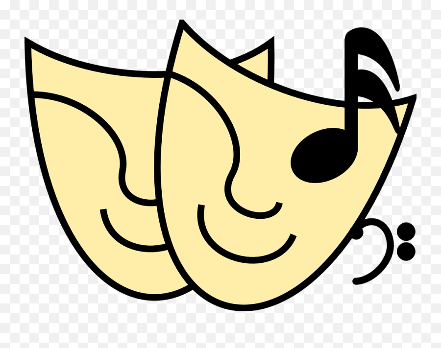 Sockandbuskin Hashtag - Musical Theatre Clip Art Emoji,Comedy Tragedy Emoji