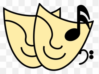 Sockandbuskin Hashtag - Musical Theatre Clip Art Emoji,Comedy Tragedy Emoji
