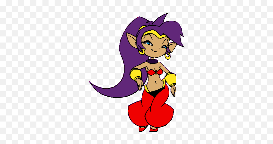 Top Shantae Naked Stickers For Android - Shantae Gif Emoji,Vapid Emojis