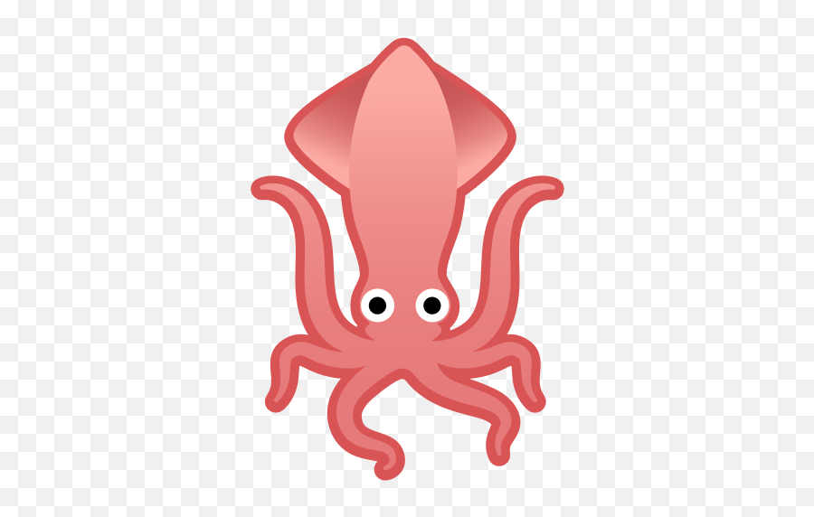 Calamaro - Squid Emoji,Emoticon Gesto Ombrello