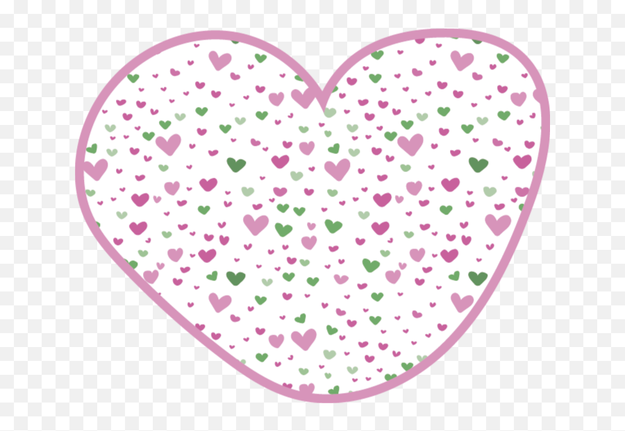 Cute Little Hearts Kids Vinyl Rug - Tenstickers Girly Emoji,What Is Emoji With Little Heart And Closed Eye