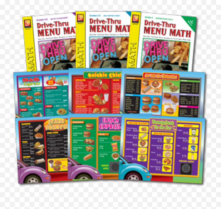 Drive - Thru Menu Math Classroom Pack Emoji,Autism Pecs Free Emotions