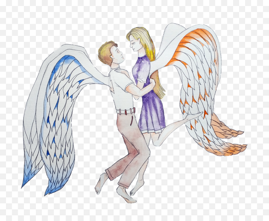 Free Photo Sweethearts Feelings Romance Angels Love Couple Emoji,Artwork That Represents Emotions