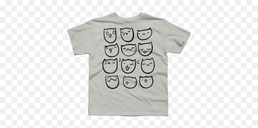 Cream Comic Boyu0027s T - Shirts Design By Humans Emoji,Cthulhu Emoji