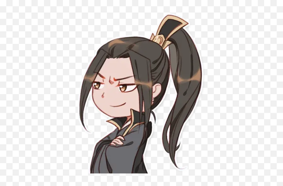 Mdzs Sticker Pack - Stickers Cloud Emoji,Emojis With Pigtails