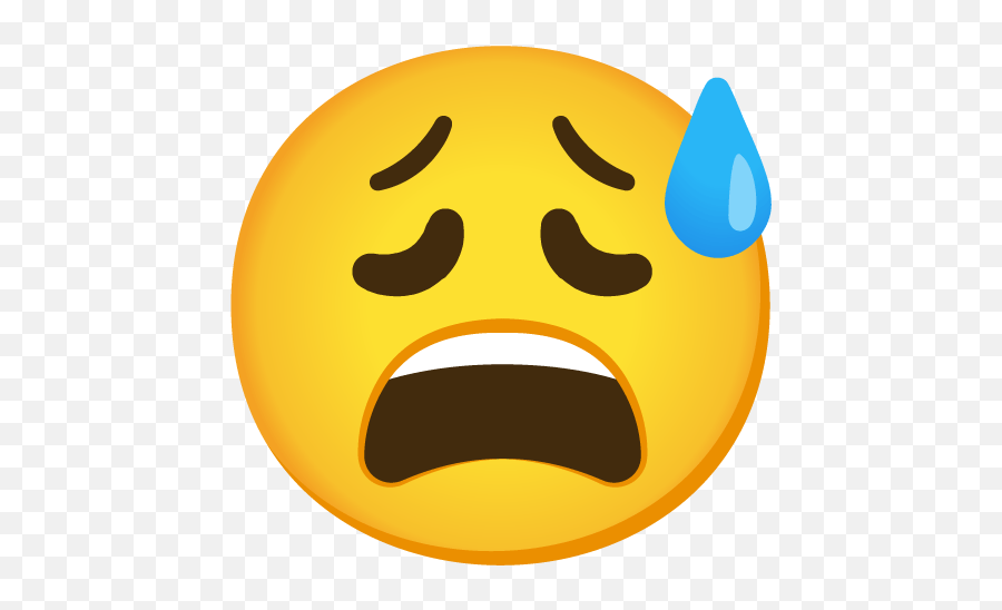 Emoji Mashup Bot On Twitter Base From Sweat - Drop,Emoji Eyes Close Frown