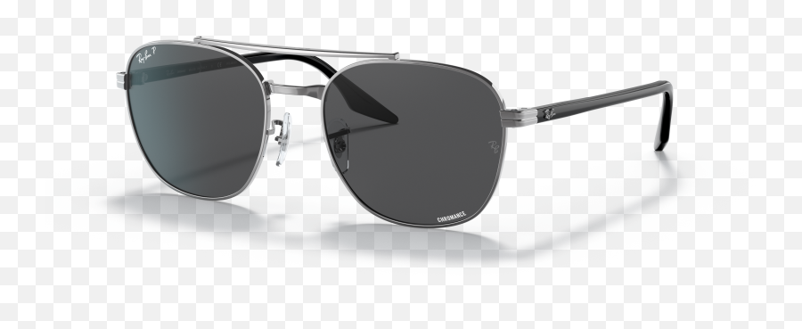 Rb3688 Chromance Sunglasses In Gunmetal And Dark Grey Emoji,Cool Emoji Holding Sunglasses