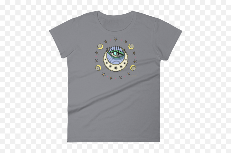 Mystic Aesthetic - Short Sleeve Emoji,Starry Eyes Emoticon