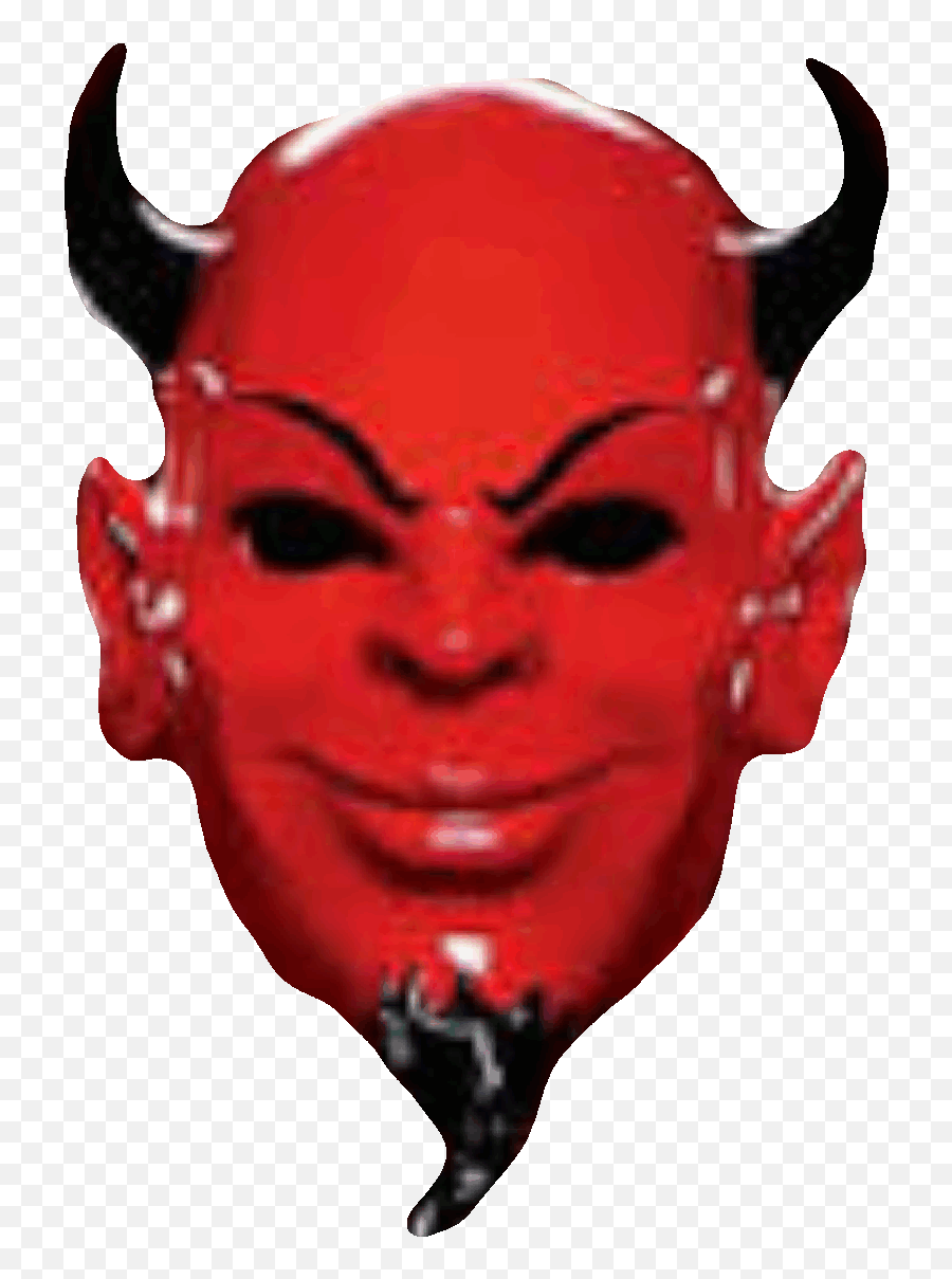 Demon Clipart Evil Mask Demon Evil Mask Transparent Free - Devil Face Transparent Gif Emoji,Devil Mask Emoji