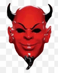 Demon Clipart Evil Mask Demon Evil Mask Transparent Free - Devil Face Transparent Gif Emoji,Devil Mask Emoji