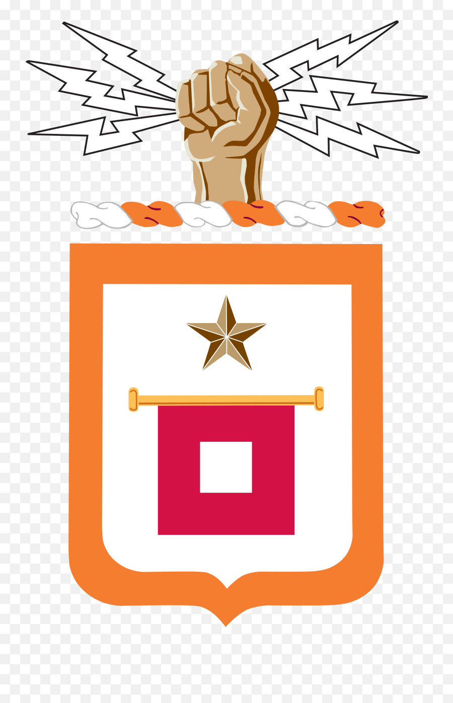 Lightning Clipart Heraldic Lightning Heraldic Transparent - Us Army Signal Corps Emoji,Us Army Emoji