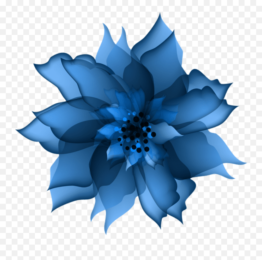 Free Blue Flower Transparent Background Download Free Clip - Blue Flowers Transparent Background Emoji,Sakura Flower Emoji