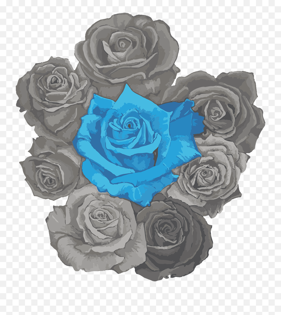Blue Rose Sticker For Ios Android Giphy Animated Flower - Lovely Emoji,Rose Emoji Android
