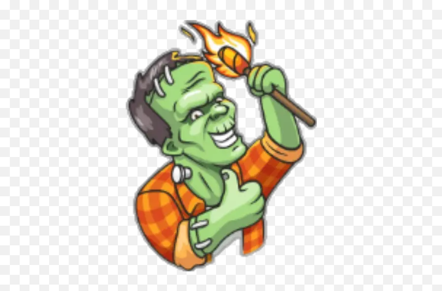 Frankenstein Vijiti Kwa Whatsapp Emoji,Frankenstein Emoji