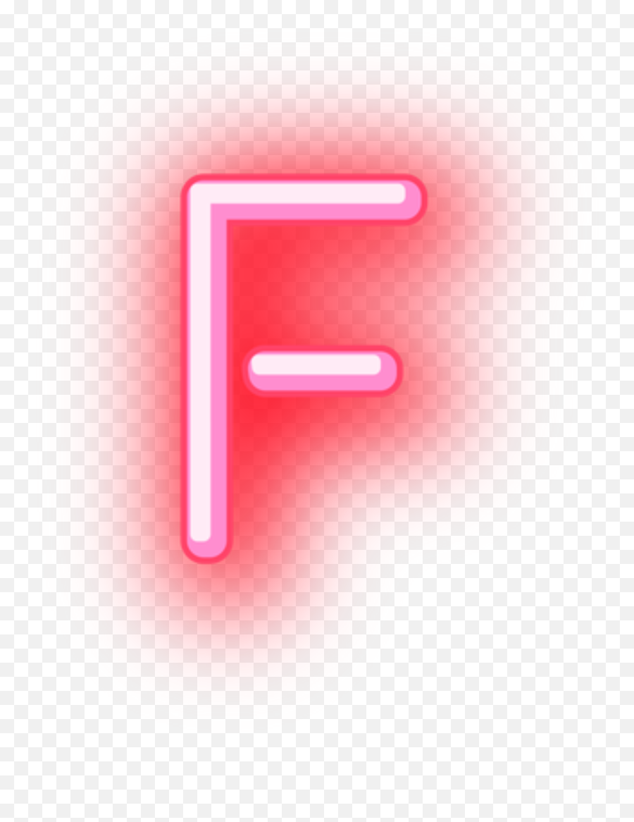 F Neon Letter Sticker By Stickersfree - Vertical Emoji,Letter F Emoji
