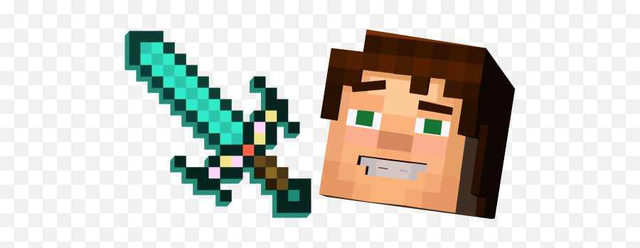 Minecraft Story Mode Jesse And - Item De Minecraft Png Emoji,Minecraft Villager Emotions