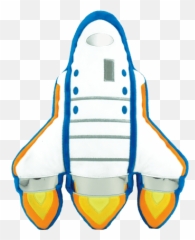 Kids Pillows - Vertical Emoji,Rocket Emoji Pillow