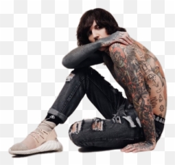 Sticker - Oli Sykes Blackout Sleeve Emoji,Oliver Sykes Emoji