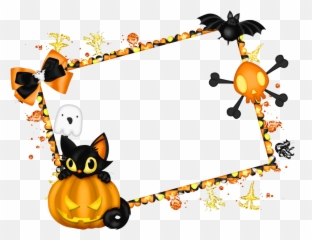 Library Of Png Transparent Party Punch Halloween Free Png - Transparent Halloween Border Clipart Free Emoji,Pumpkin Emotion Sheet