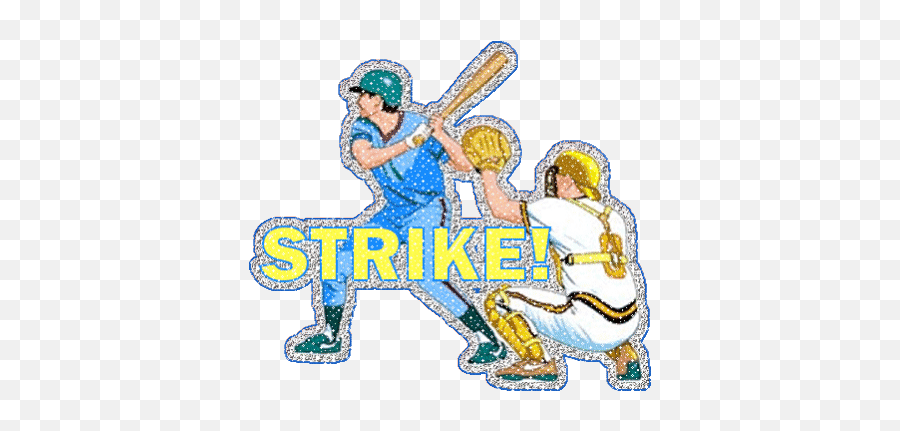 Top Base Ball Stickers For Android U0026 Ios Gfycat - Strike Baseball Cartoon Emoji,Bola De Baseball Emoji