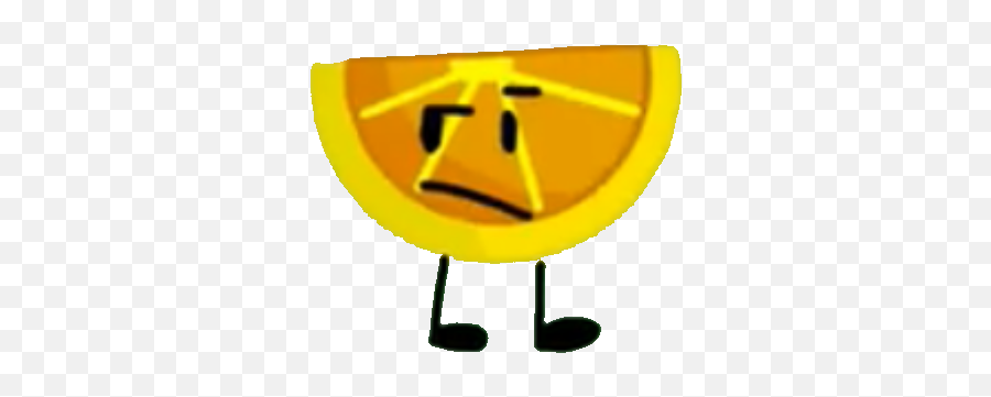 Orange Slice Object Horror Wiki Fandom - Happy Emoji,Orange Fruit Emoticon