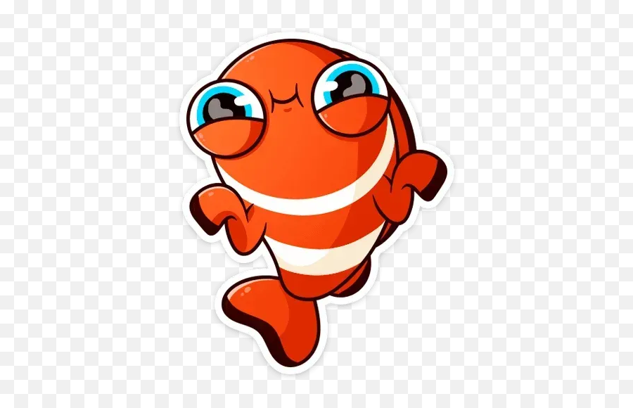 Mr Fish Whatsapp Stickers - Stickers Cloud Sticker Emoji,Spyglass And Fish Emoji