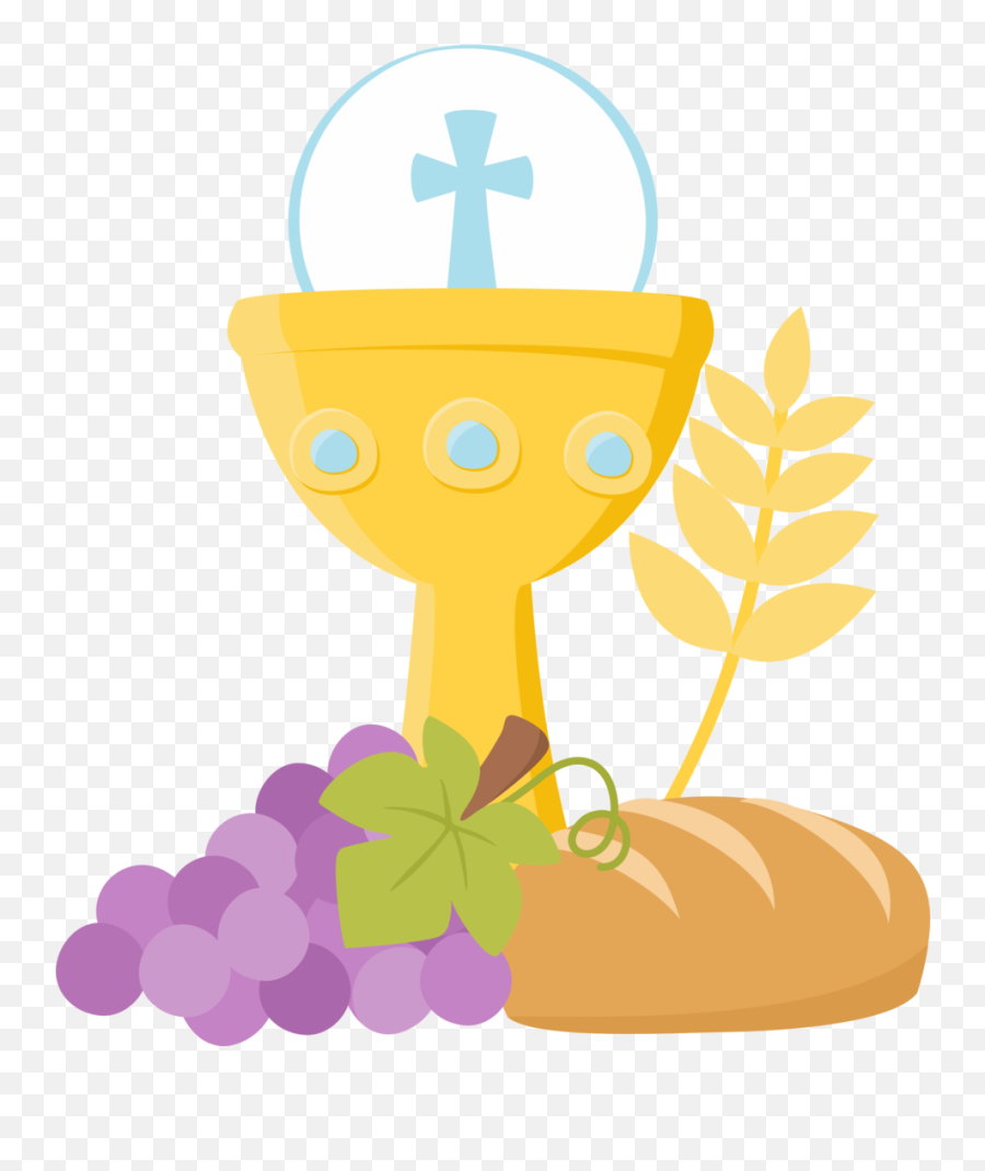 Download Baptism Eucharist Communion Holy First Free - Objetos De Primera Comunion Emoji,Imagenes Png De Emoticon