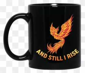 Andstillirise 11 Oz Black Mug - And Still I Rise Bloodborne Mug Emoji,Facebook Tank Emoticon