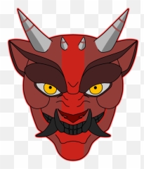 Oni Mask Transparent Background Png Mart - Oni Transparent Background Emoji,Transparent Gas Emojis Png