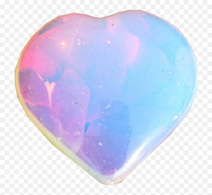 Opalite Heart U2013 Gemsganga - Girly Emoji,Valentine Emotions Selflove