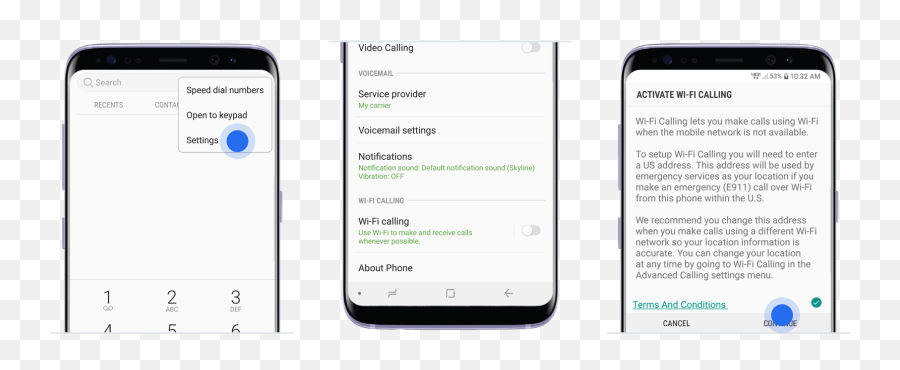 How Do I Use Wifi Calling On An Android Device - Technology Applications Emoji,How To Put Emojis On Contacts For Galaxy S7