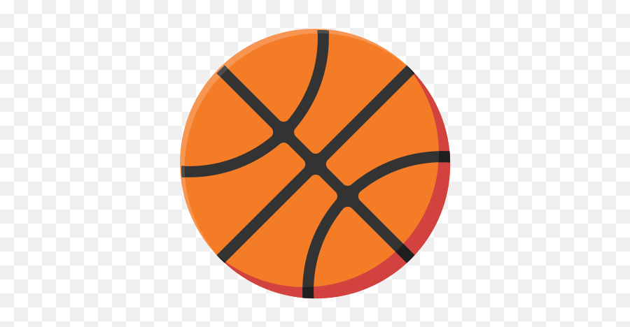 Basketball Ball Sport Free Icon Of - Basketball Logo Transparent Emoji,Emoticon Balon De Baloncesto